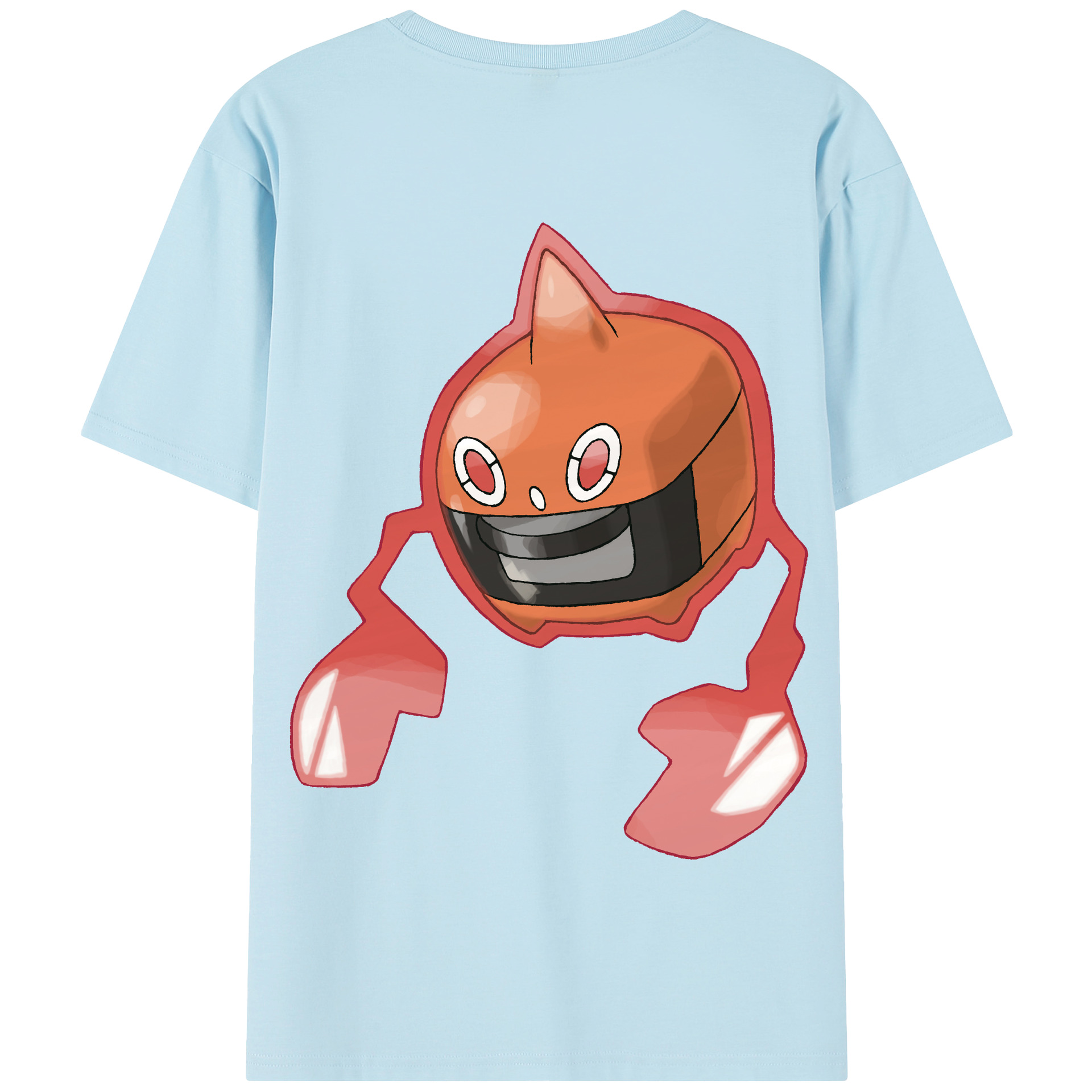 （画像用） ポケットモンスター Pokémon 綿100％半袖Tシャツ（背面プリント）